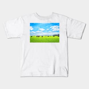 Cattle in a Pasture Kids T-Shirt